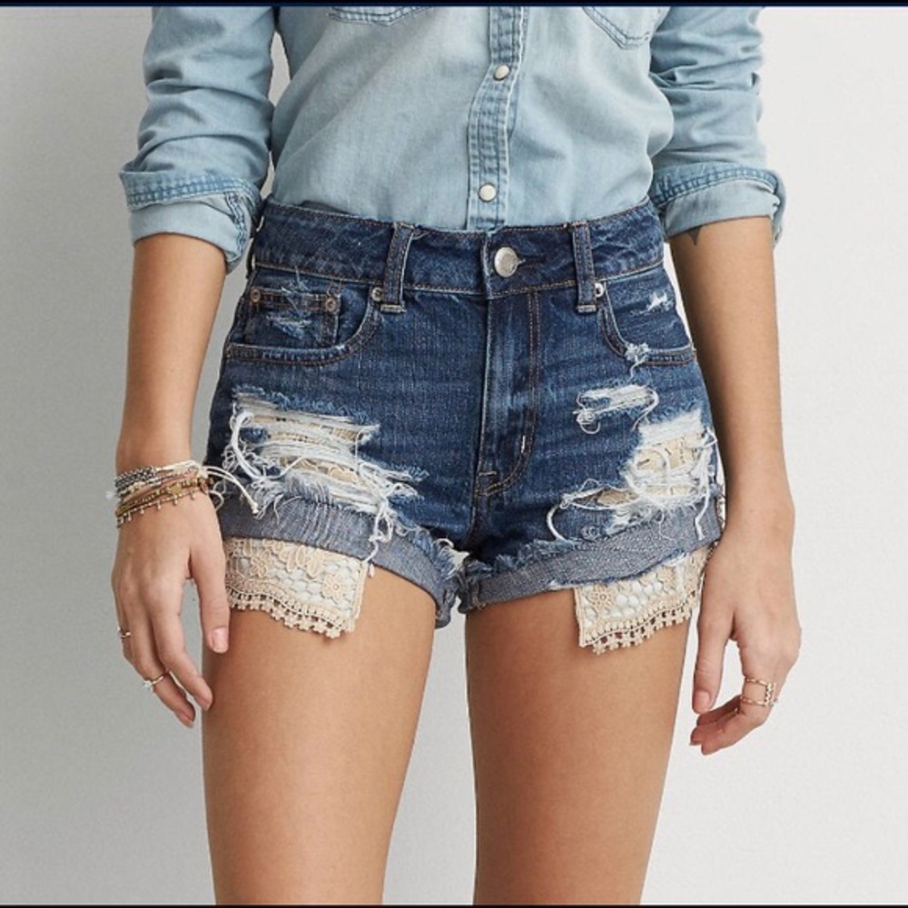 American Eagle 💛 Hi-Rise Festival Short